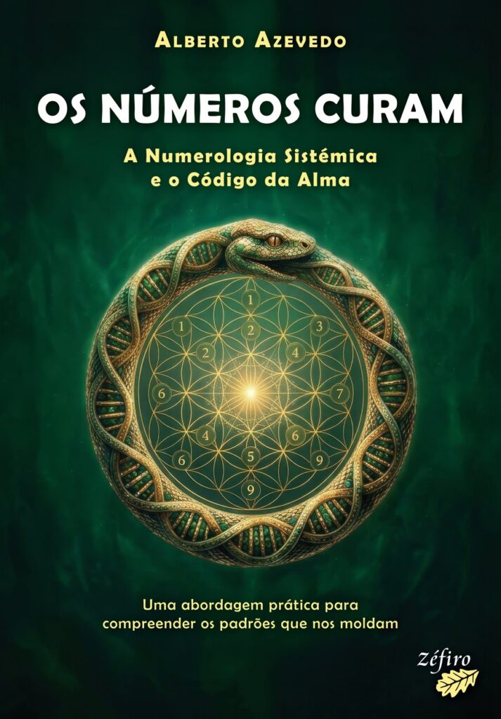 Capa do livro Os Números Curam, de Alberto Azevedo